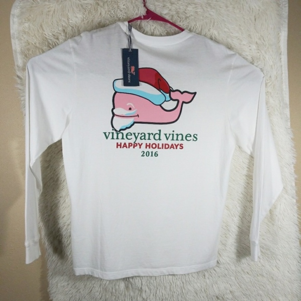 Vineyard Vines Happy Holidays 2016 Size Small NWT